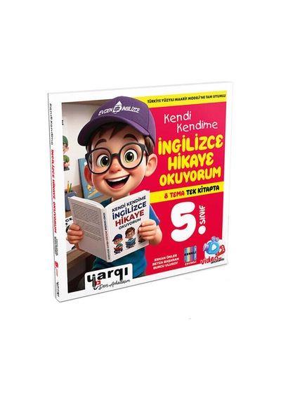 Ders Arkadaşım Yargı 5. Sınıf İngilizce Seti 8 Tema Hikaye Kitabı + Yes Practice Book