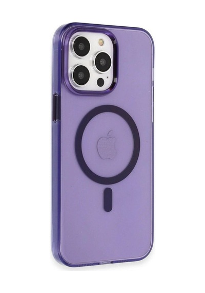 Apple İphone 14 Pro Kılıf Tron Şeffaf Magsafe Kapak