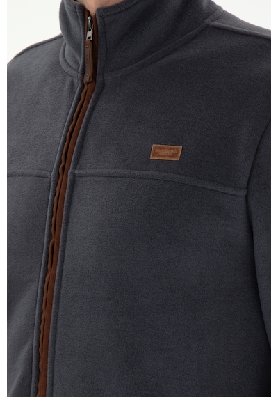 U.S. Polo Assn. Erkek Antrasit  Polar Örme Hırka 50290594-VR006
