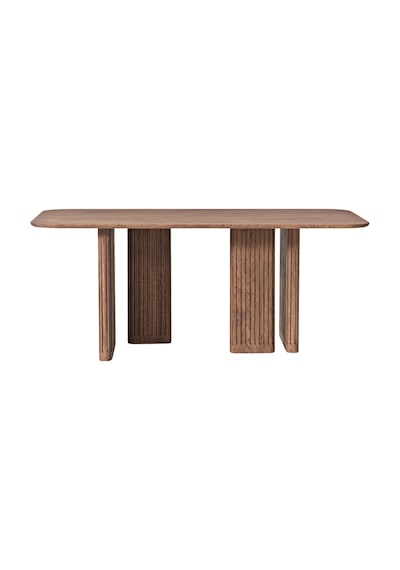 Nomada Ahşap Yemek Masası 95x180 Ceviz
