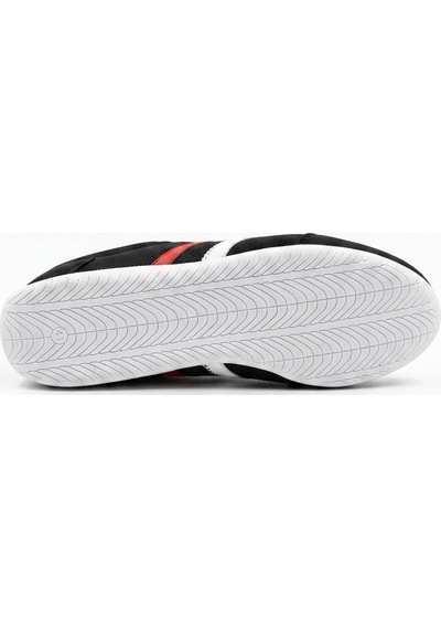 Hayo Erkek İnce Taban Rahat Konforlu Kibar Günlük Sneaker Spor Ayakkabı Siyah - Kırmızı Hayo Erkek İnce Taban Rahat Konforlu Kibar Günlük Sneaker Spor Ayakkabı Siyah - Kırmızı