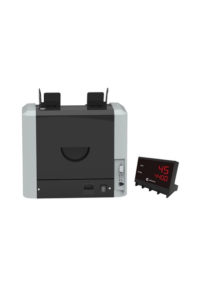 Mühlen Raptor C67 2xcıs Üstten Besleme Karışık Sayma Makinesi Çoklu Ülke Multi Paralar İçin