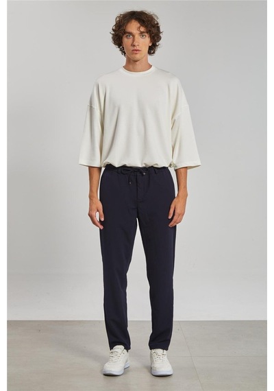 Barrels And Oıl Erkek Fleto Cep Jogger Pantolon - Lacivert Lacivert