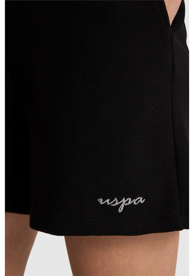 U.s. Polo Assn. Kadın Siyah Şort Örme 50323506-vr046