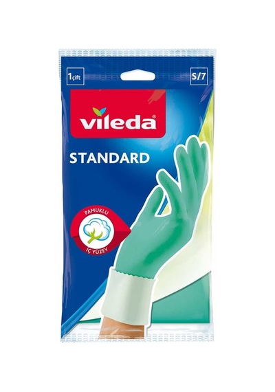 Vileda Standart Temizlik Eldiveni Küçük 12'li Paket