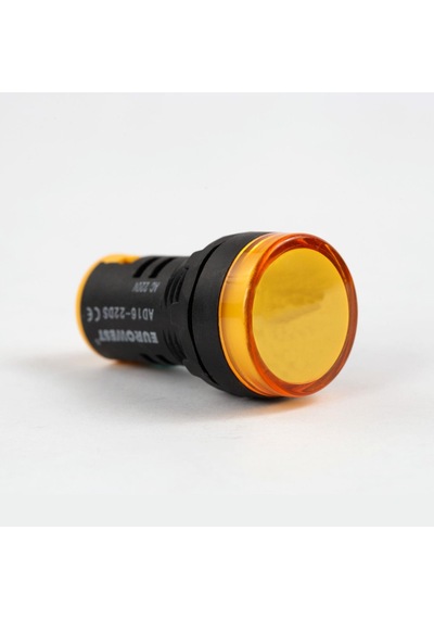 EUROWEST LS-220V-S 22MM SARI LED SİNYAL LAMBASI