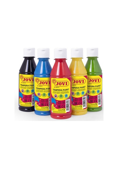 Jovı 502 Guaj Boya 250ml Açık Mavi Çok Renkli