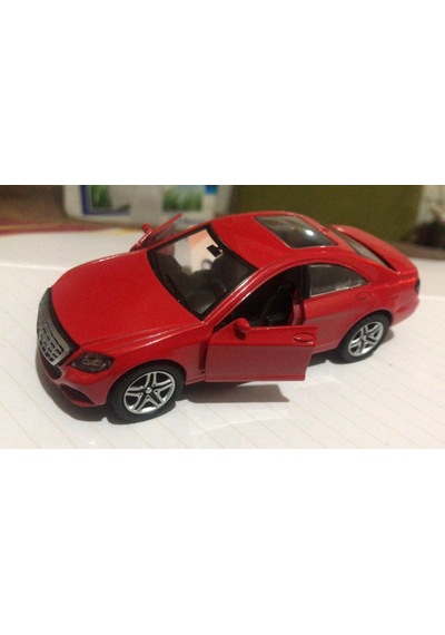 Oyuncak Metal Model Araba Açılır Kapı 1/36 Çek Bırak Kırmızı Bentley