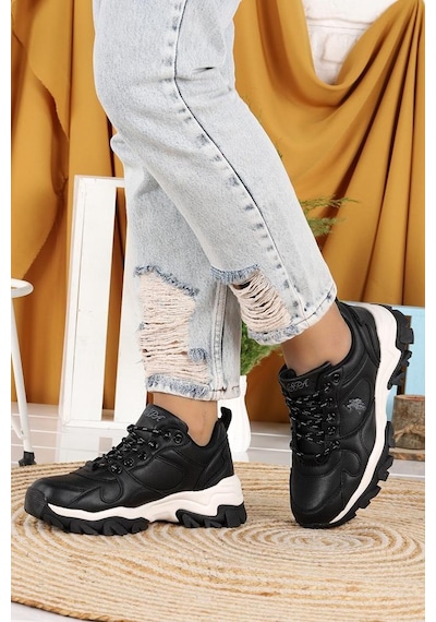 U.S. Polo Assn. U.s Polo Assn Tracky Yüksek Taban Kadın Sneaker Spor Ayakkabı