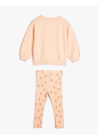 Koton Kız Bebek Alt-üst Takım Pembe 5wmg10031ak 25ky59000328 Y5914 Pembe