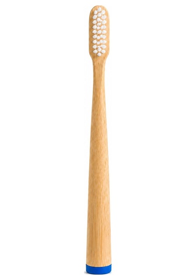 Ahşap - Bambu Mavi Sap - Ayaklı Diş Fırçası 5468