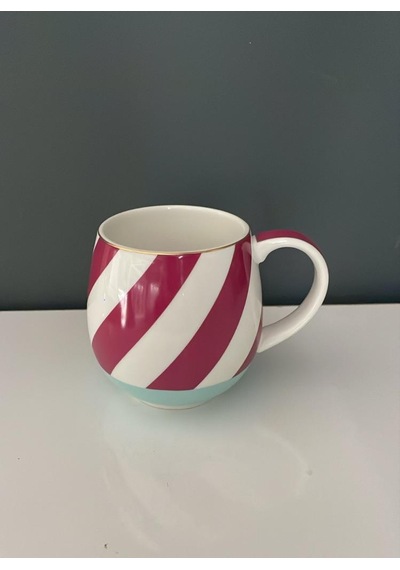 Roykıng Çok Renkli Bordo 400 Ml Kupa Bardak Çok Renkli