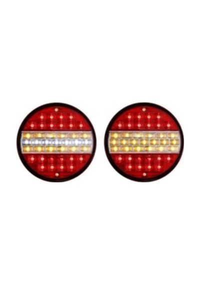 Ahmet Otomotiv Hamburger Tip Ledli Stop Lamba 24 Volt 4 Modlu 6 Adet