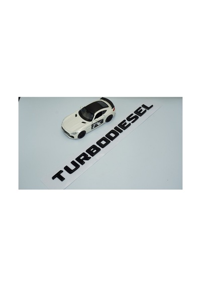 Turbodiesel Bagaj Siyah Abs Yazı Logo Amblem Benz Ile Uyumlu