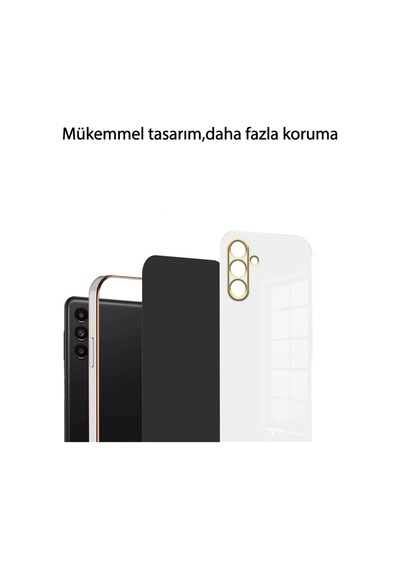 Galaxy M15 Kılıf Volet Silikon - Kırmızı