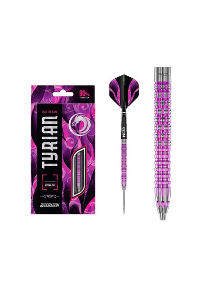 Red Dragon Tyrian % 90 Tungsten Çelik Uçlu Dart Oku