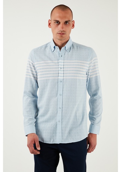U.S. Polo Assn. U.s. Polo Assn Erkek Gömlek G081sz0042105376 Açık Mavi Açik Mavi