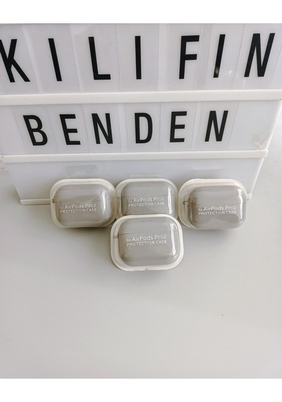 Apple Uyumlu AirPods Pro 1/2 Kılıf Gri