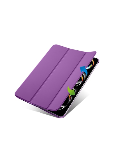 Apple Uyumlu iPad Pro 12.9 3./4./5./6. Nesil M2 Kılıf Flip Cover Kalem Bölmeli Pc Case 2018-2023
