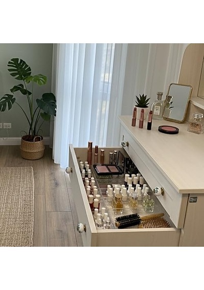 Ayrex Modüler Organizer Set Çekmece İçi Dolap İçi Düzenleyici Organizer Kristal 2'li Set Diğer
