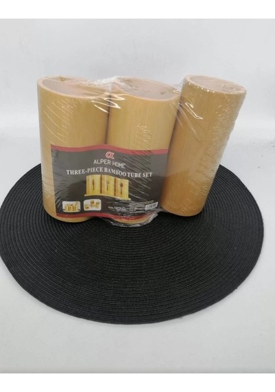 Alp 0020 Kaşıklık Bambu 3'lü 1x12 Ahşap