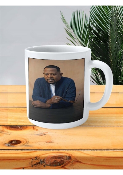 Martin Lawrence Baskılı Kupa Bardak Kişiye Özel Desen 2 Çok Renkli