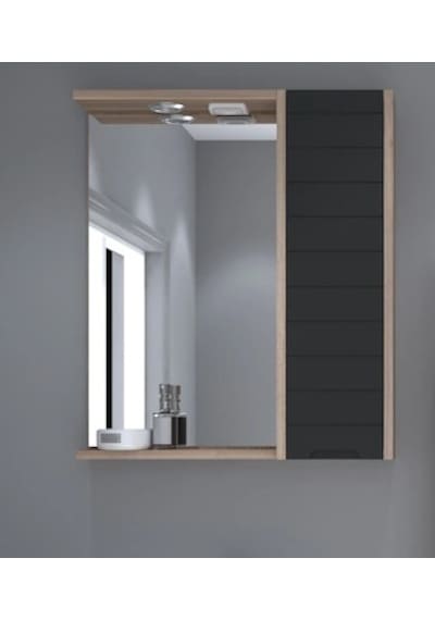 Denko Mostar 70 Cm Mdf Lake Banyo Dolabı Takımı Aynalı Üst Modülü Çok Renkli Denko Mostar 70 Cm Mdf Lake Banyo Dolabı Takımı Aynalı Üst Modülü Çok Renkli