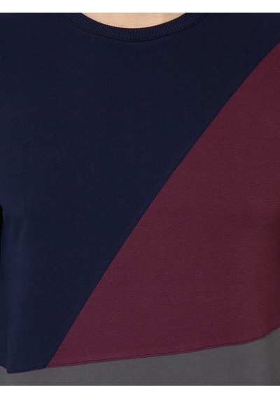 Lacivert Slim Fit Sweatshirt