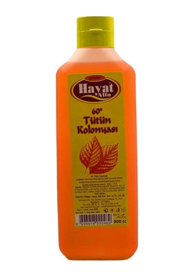 Hayat Kolonya Bidon 900ml Tütün