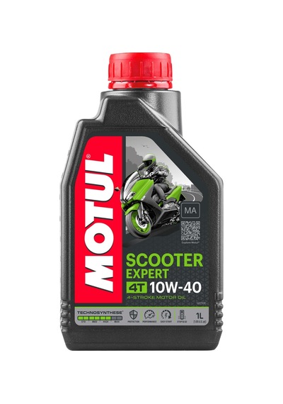 Motul Scooter Expert 4T 10W/40 1L Sentetik Scooter Yağı