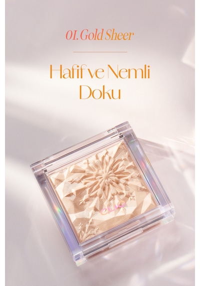 Clio Prism Highlighter 01 Gold Sheer