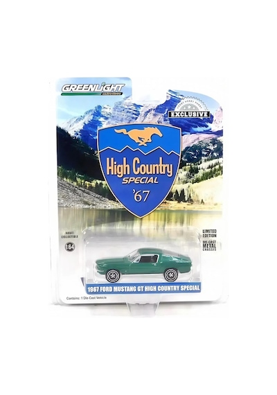 Greenlight 1/64 1967 Ford Mustang Gt Fastback High Country Special 30505
