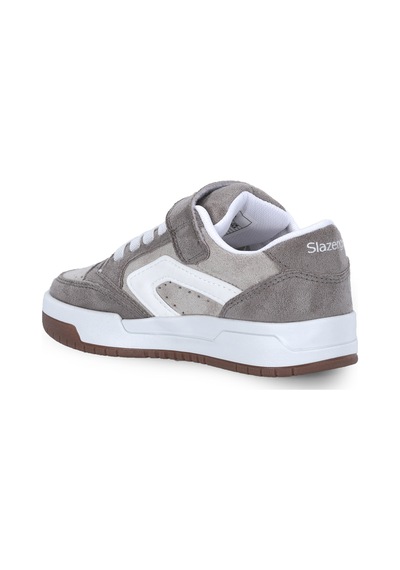 Slazenger Clash I Unisex Çocuk Bej Süet Günlük Spor Ayakkabısı