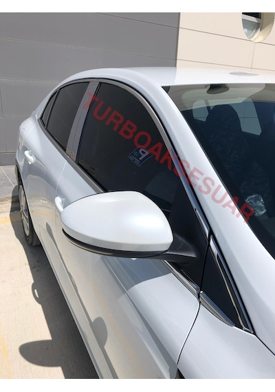 S-Dizayn  Renault Megane 4 Sd Krom Cam Çerçevesi 12 Prç 2016 ve Üzeri
