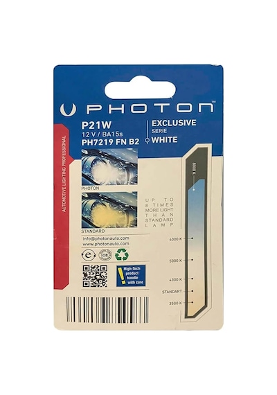 Photon 93 P21w Duy Fanlı Ampul Takımı, 12 Volt, 2 Adet Sku: Smg8690010221933 Açık Kahverengi