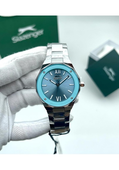 Slazenger Sl.09.2258 Kadın Kol Saati + Bileklik Turkuaz