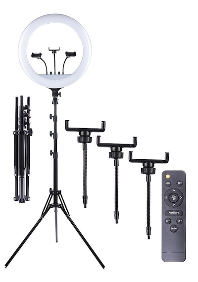 Profesyonel 18inç Kumandalı Ring Light Dövme Tatto Makyaj Işığı