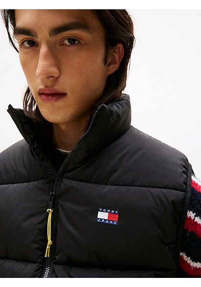 Tommy Hilfiger Tjm Vaıl Puffer Vest Erkek Siyah Yelek - Dm0dm22069 Siyah