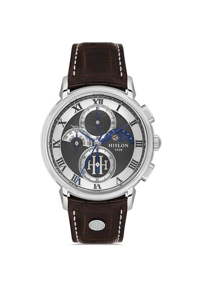 Hislon Men's Timeles's Tm143s-03ks Gri