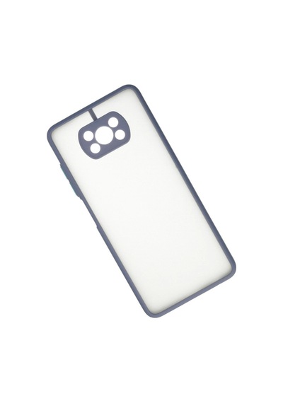 Pocophone X3 Kılıf Montreal Silikon Kapak - Gri