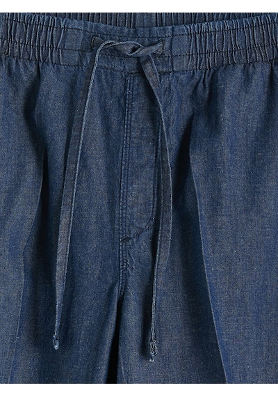 Lcwaıkıkı Classic İndigo Carrot Fit Keten Karışımlı Kadın Jean Pantolon