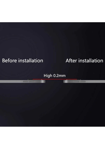Apple Uyumlu iPad  Pro 11 / 12.9 2020 2021 Cam Kamera Lens Koruyucu