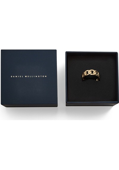 Chunky Chain Ring Gold Altın