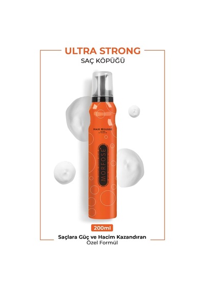Ultra Strong Saç Köpüğü 200 Ml