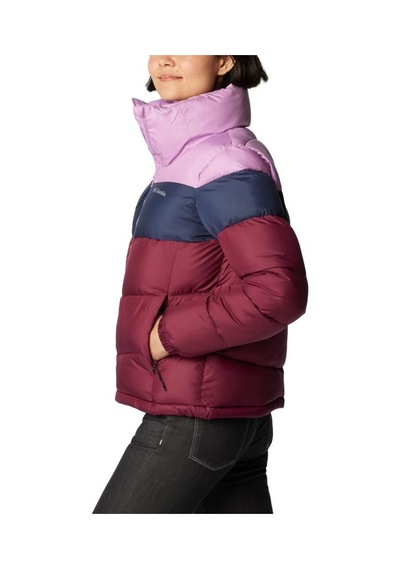 Columbia Pufect Color Blocked Kadın Mont Bordo