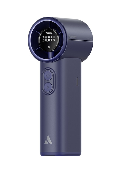 Aecooly Pm02 Buharlı Serinlik Mist Chill Özellikli 5 Kademeli Portatif Soğutucu El Fanı Lacivert