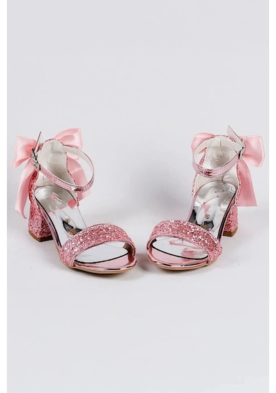 Nese Shoes Işıltılı Ve Fiyonklu Kız Çocuk Topuklu Ayakkabı, Abiye Ayakkabı, Yeni Sezon, Pırıltılı Pembe Nese Shoes Işıltılı Ve Fiyonklu Kız Çocuk Topuklu Ayakkabı, Abiye Ayakkabı, Yeni Sezon, Pırıltılı Pembe
