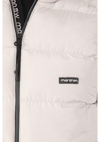 Maraton Sportswear Regular Erkek Kapşonlu Uzun Kol Basic Taş Rengi Mont 21259-taş Rengi Taş
