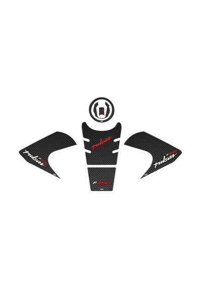 Bajaj Pulsar F250 2022 - 2024 Uyumlu Tank Pad Set 002 Çok Renkli