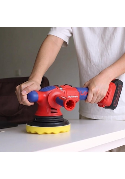 Workpro Wp392200 20v 150mm Kömürsüz Şarjlı Profesyonel Orbital Polisaj Makinesi Akü Dahil Değildir